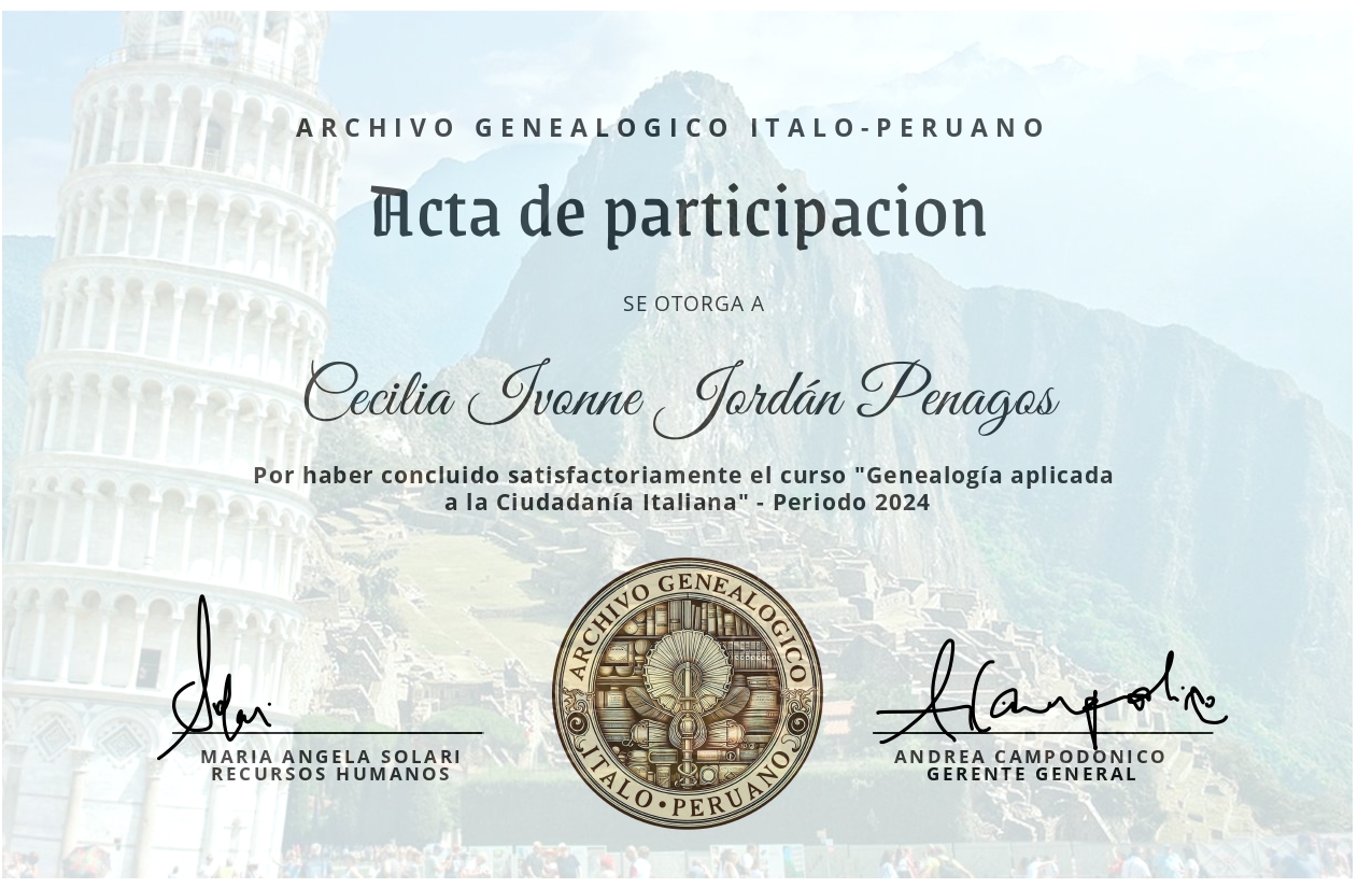 Certificado